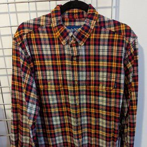 Only NY L/S Shirt - Red/Yellow - XL